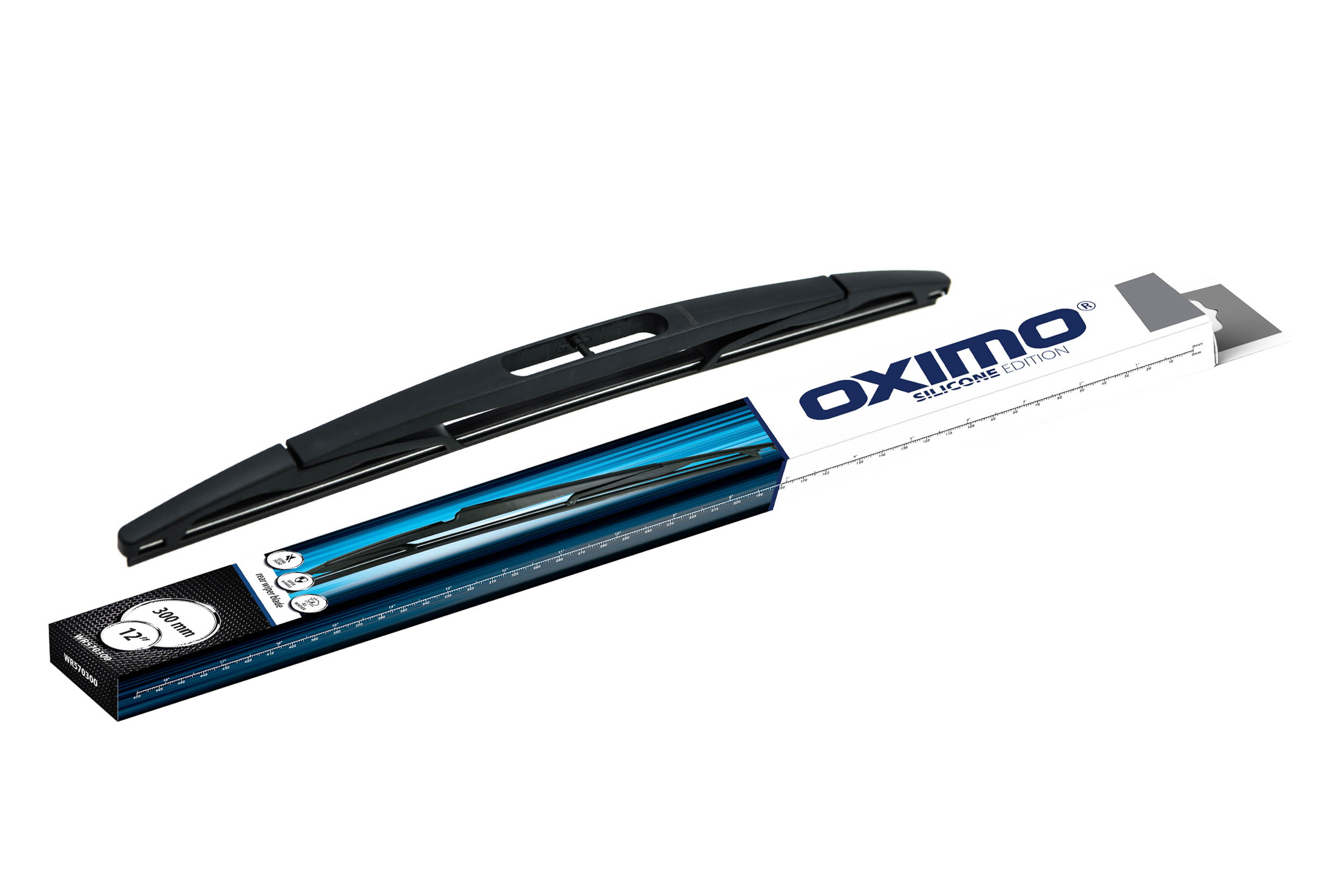 OXIMO WR570300 Hátsó silicon ablaktörlő lapát 300 mm